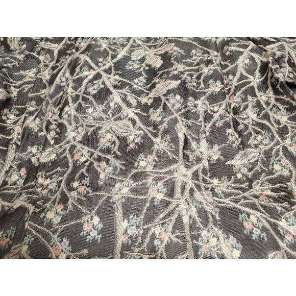 R&K Originals Floral Blazer Jacket Size 16 Vintage VTG One Button - Picture 7 of 7